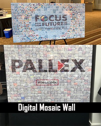 9 Digital Mosaic Wall